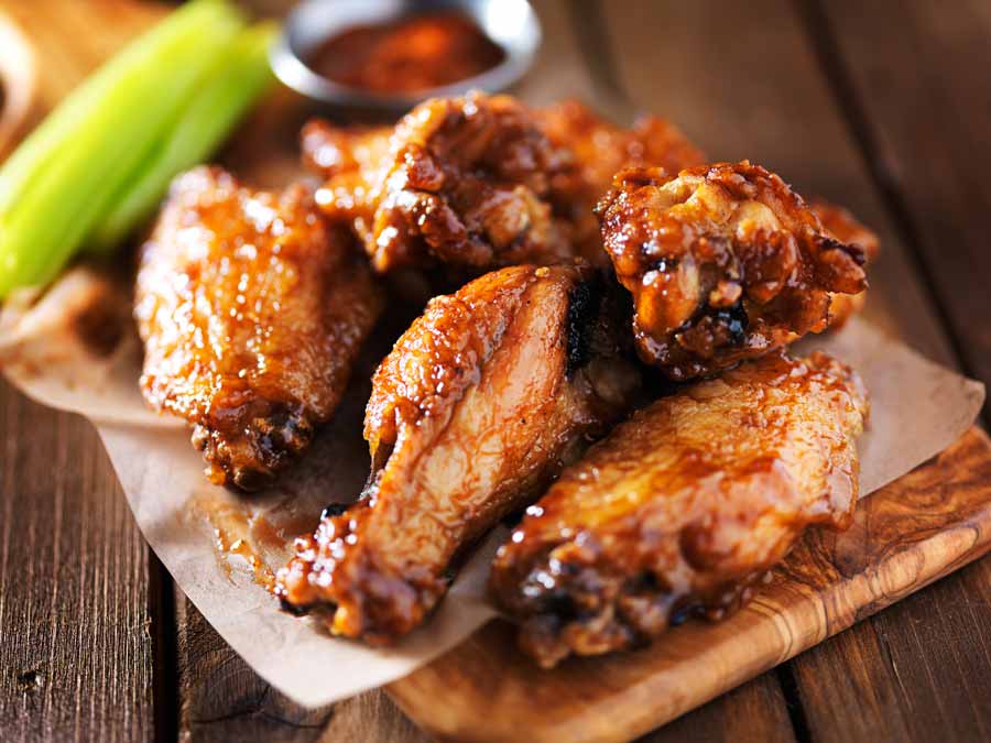 Chicken wings special thursdays at Holiday Gardens.